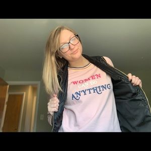 Women Can Do Anything - Retro Sweatshirt - M